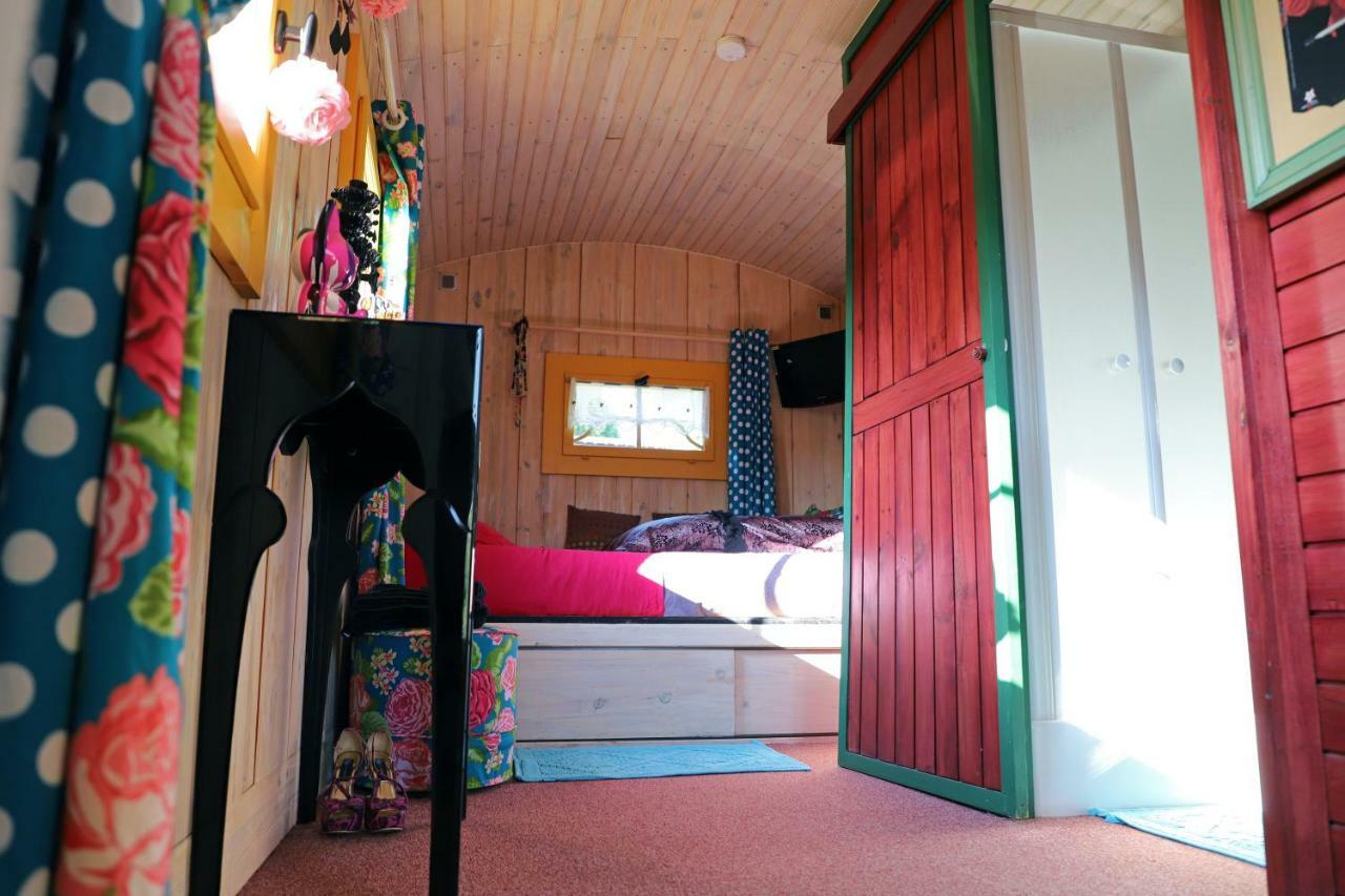 Bed and Breakfast Roulotte La Dominique Romery  Exterior foto